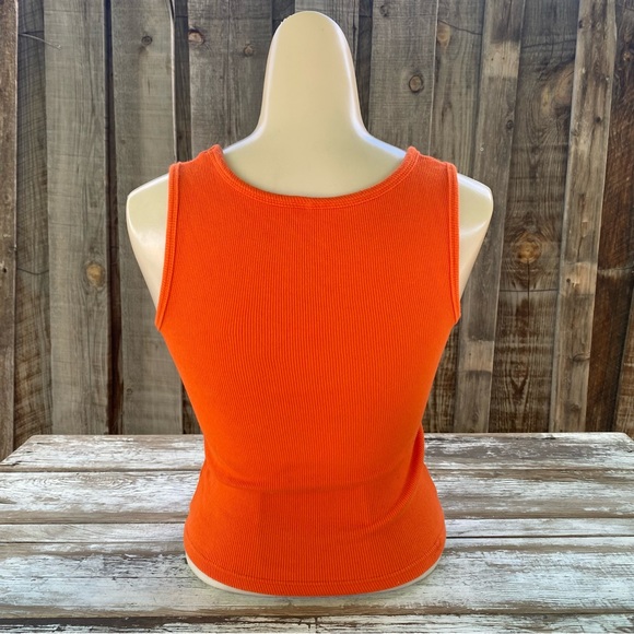 I can do it, Rosie the Riveter orange tank top, size medium, feminist tank top - Picture 10 of 11